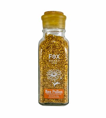 Bee Pollen in Wax Sealed Cork Jar 8oz