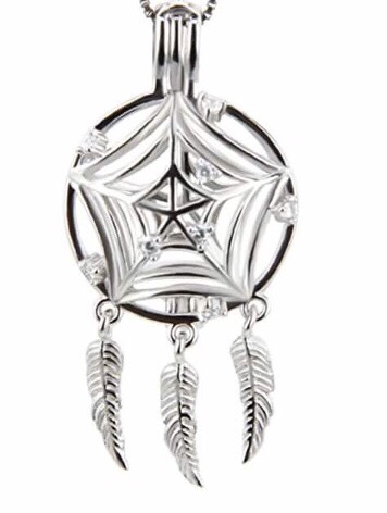 Dream Catcher Cage Pendant