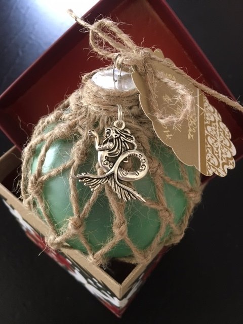 Beach Ornament with Charm