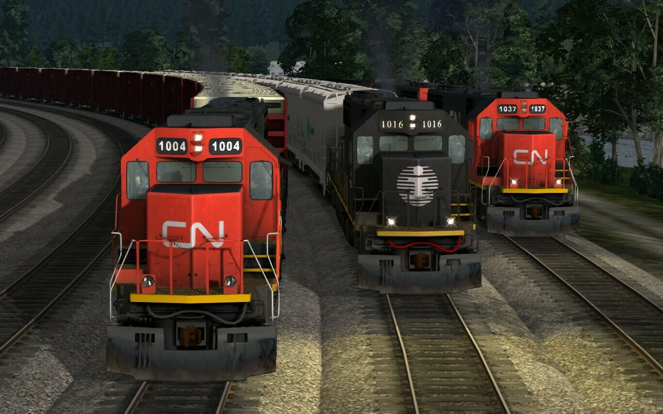 EMD SD70 Canadian National / Illinois Central - Add-On