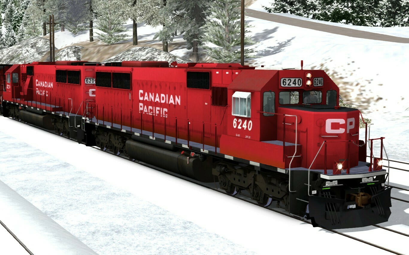 EMD SD60 Canadian Pacific (CP) Add-On