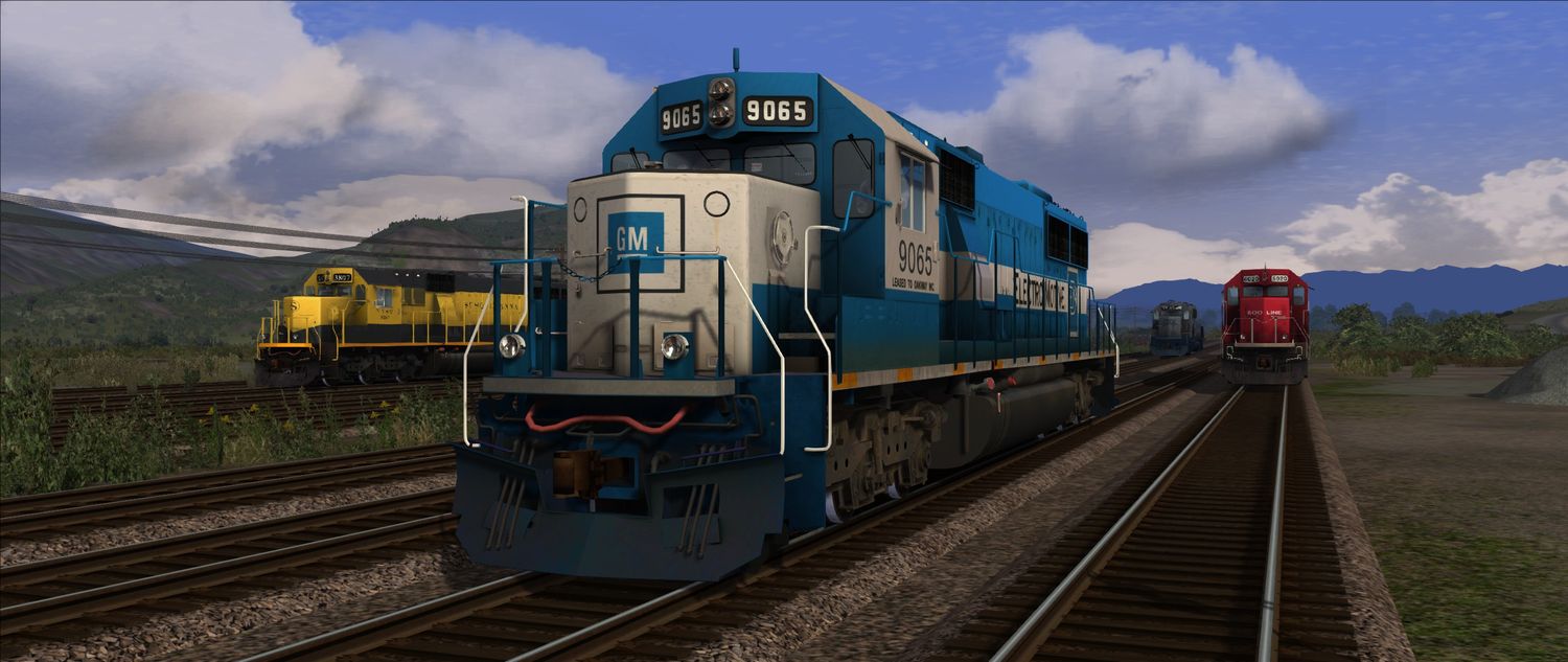 EMD SD60 diesel locomotive Add-On MEGA-PACK