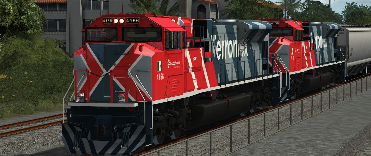 SD70ACU Ferromex (FXE) GMTX TSC Add-On