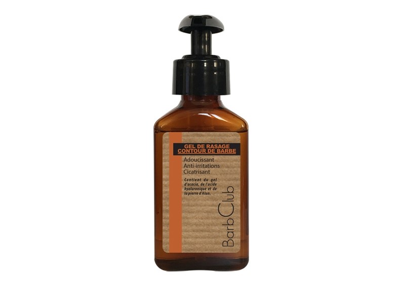 Gel de rasage contour de barbe