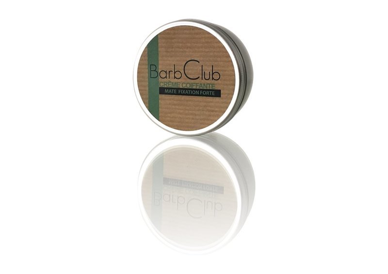 Crème coiffante effet mat fixation forte