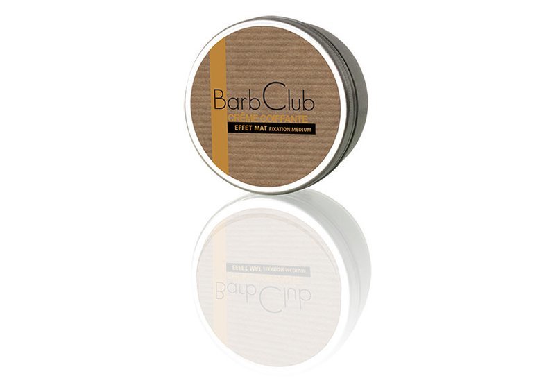 Crème coiffante effet mat fixation médium