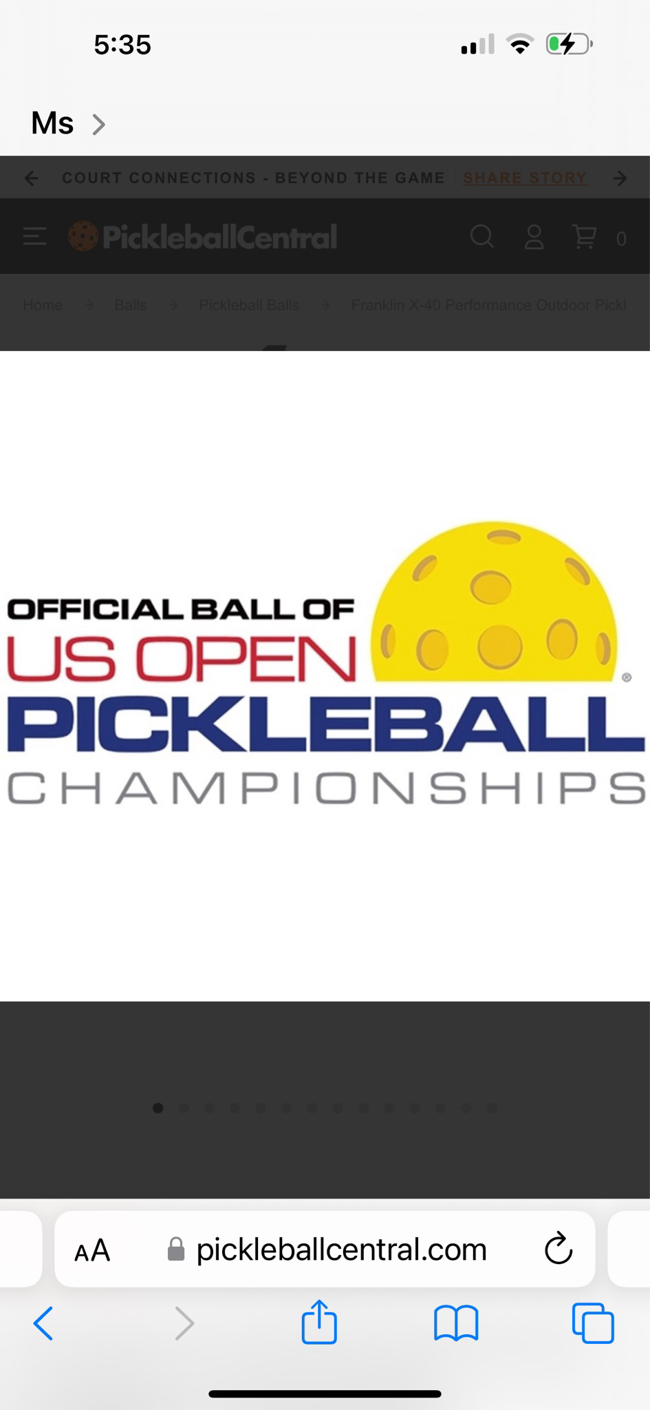 Baseline Franklin X-40 Pickleball 4 Pack Baseline Franklin X-40 Pickleball 4 Pack
