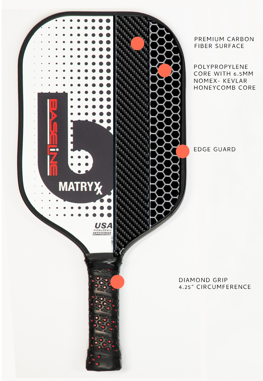 MATRYXX Unibody Performance Paddle