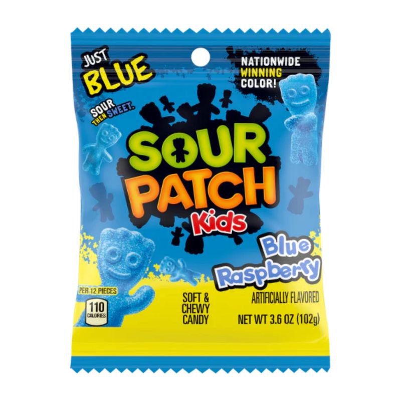 Sour patch kids blue raspberry