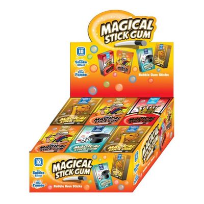 Magical stick gum