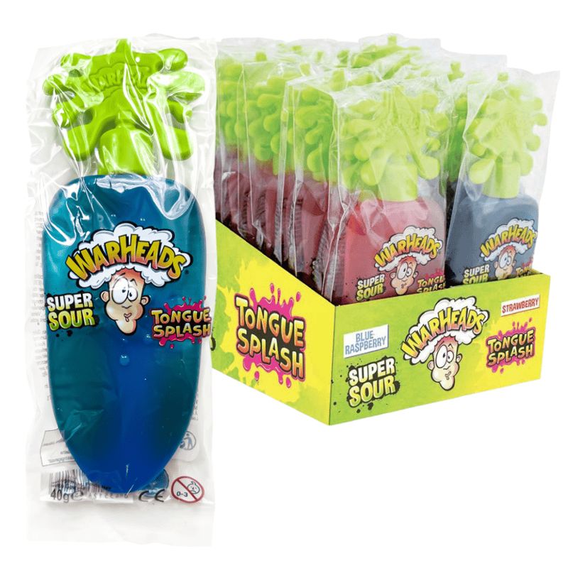 Warheads Tongue Splash Blueberry
