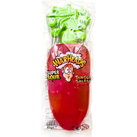Warheads Tongue Splash Aardbei