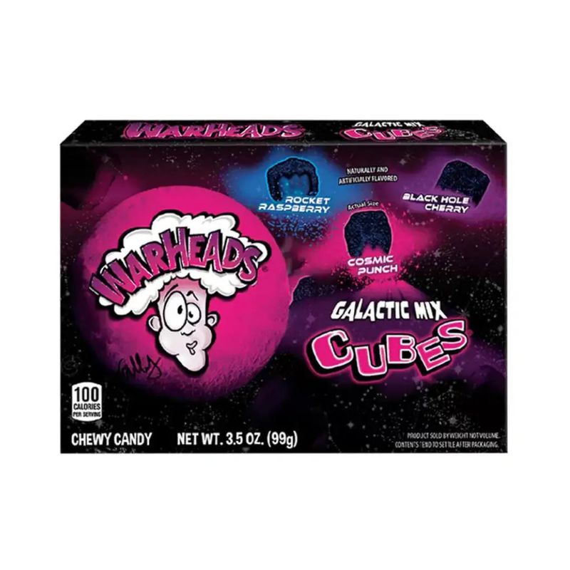 Warheads Cubes Galactic Mix