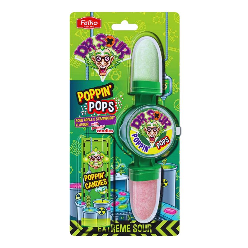 Dr Sour Poppin pops