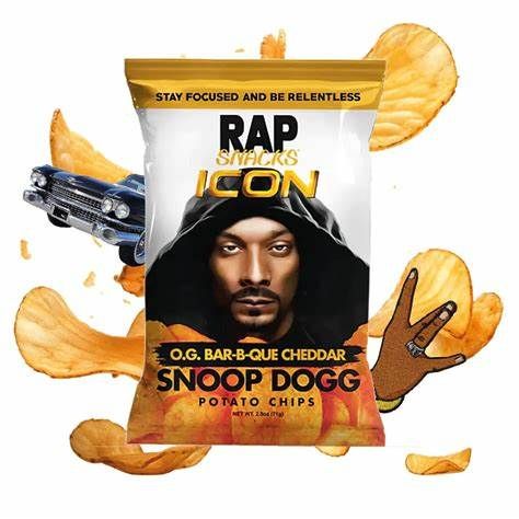 Snoop Dog BBQ Cheddar Chips