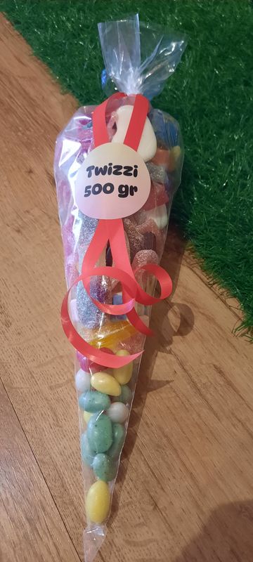 Puntzak 500gr zoet