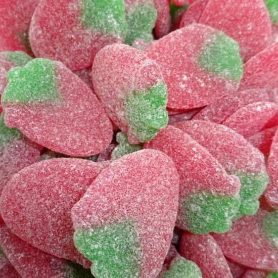 Gesuikerde Aardbeien
