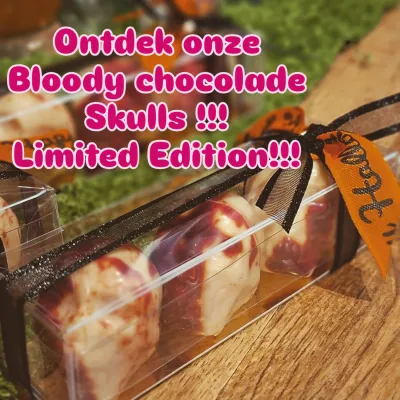 Chocolade Doodskop met framboos
