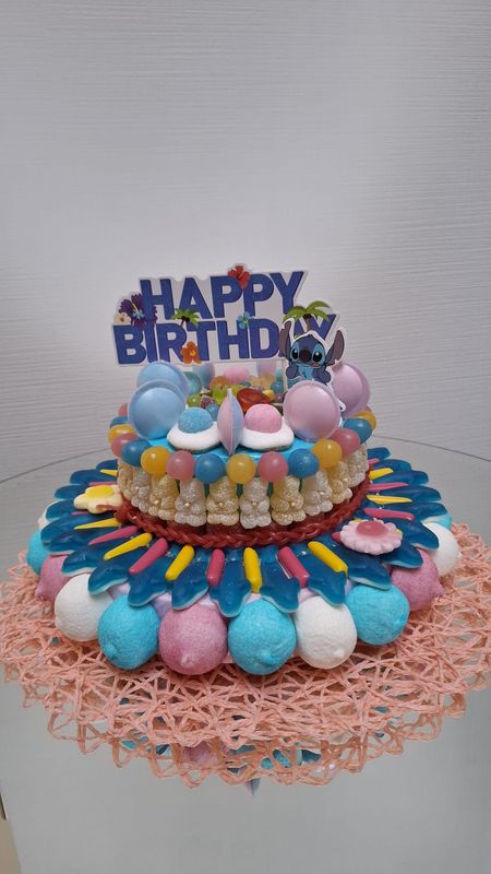 Verjaardags snoeptaart large