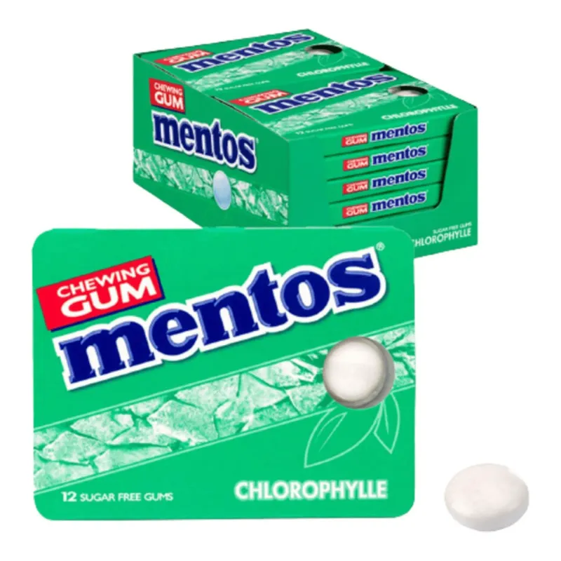 Mentos kauwgom chlorophylle