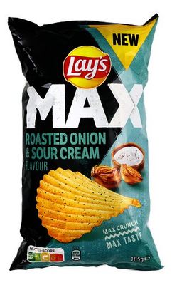 lay&#39;s max chips 185gram