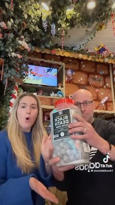 Black death ultra sour ball per 3 verpakt!