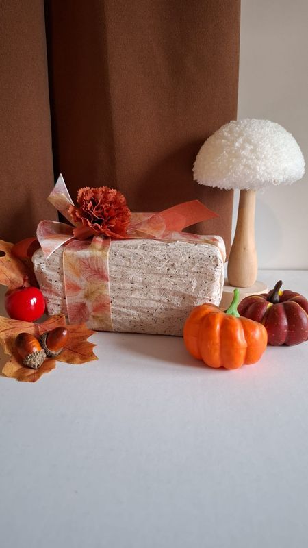 Luxe Herfst Chocolade – 250g in steenlook geschenkdoos