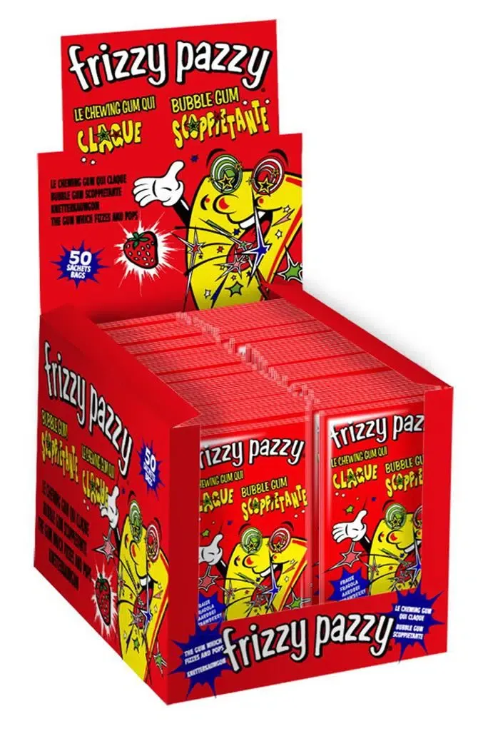 Frizzy Pazzy – Knetterend Kauwgomsnoep vol Nostalgie