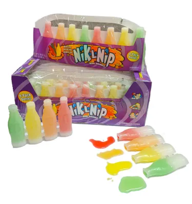 Wax candy bottles - 8 zoete flesjes