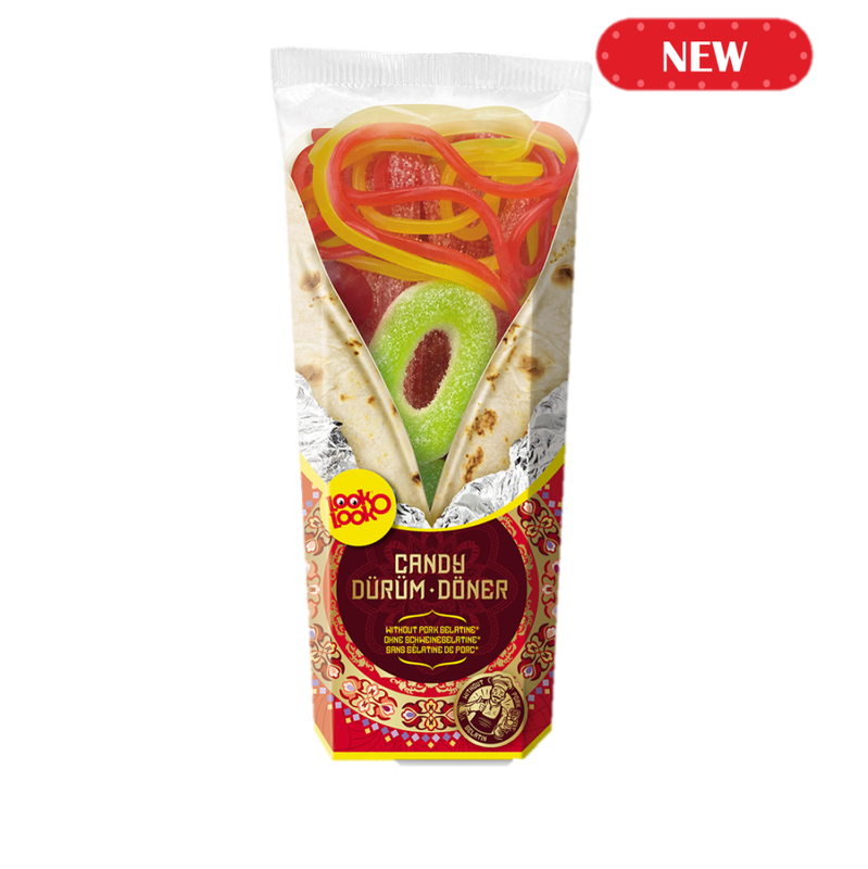 Candy durum - een durum volledig uit snoep