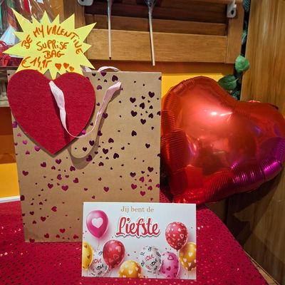 be my valentine suprise bag