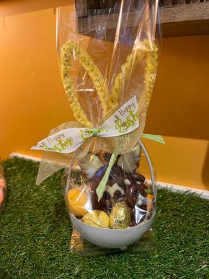 Luxe Paaspotje met Chocolade &amp; Decoratieve Paasoren 🐰🍫