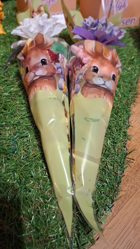 Puntzakje met paassnoepjes🐰