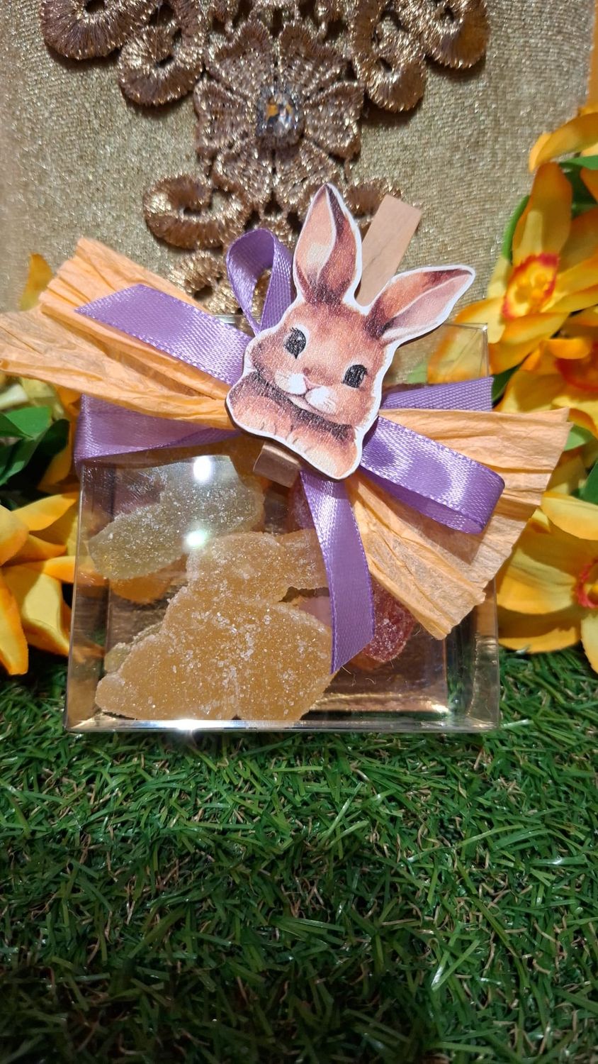 ​Paas Snoepdoosje met Suiker Konijntje 🐰🍬