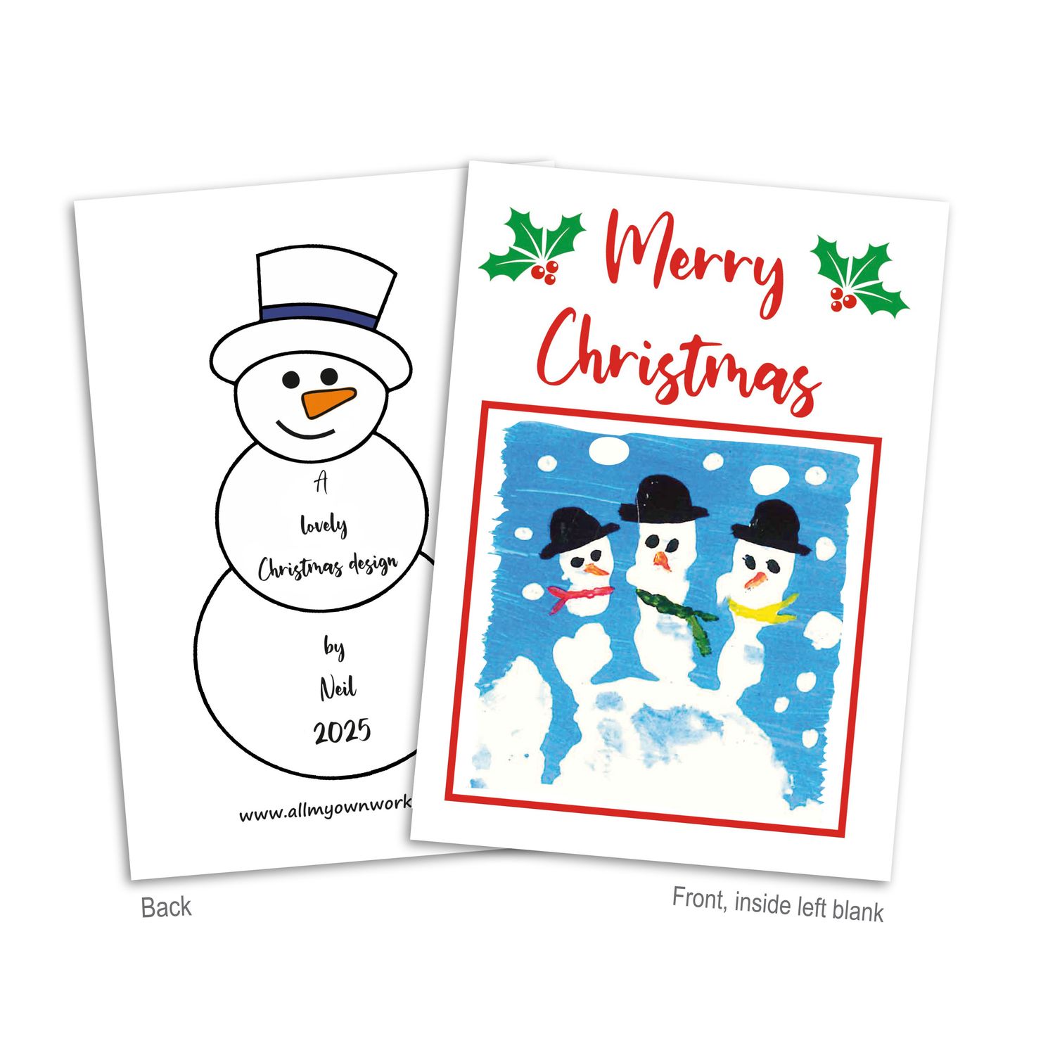 Christmas Cards - pack of 10