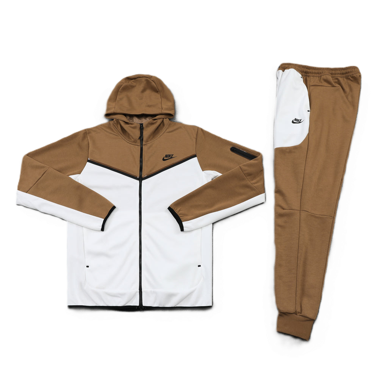 Nike Tech Brown &amp; White