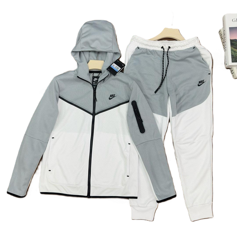 Nike Tech Grey &amp; White