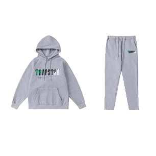 TRAPSTAR CHENILLE GREEN GREY  BLACK