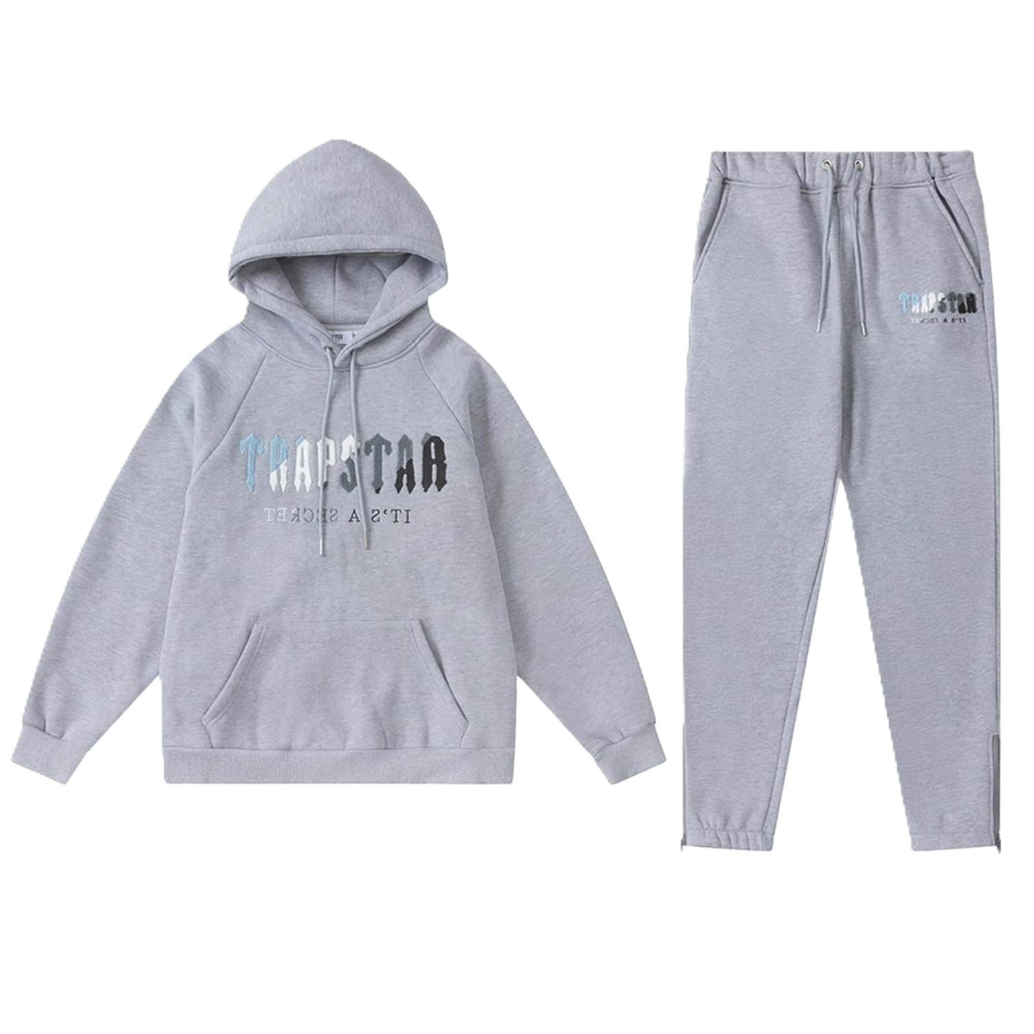 TRAPSTAR CHENILLE BLUE WHITE GREY  BLACK
