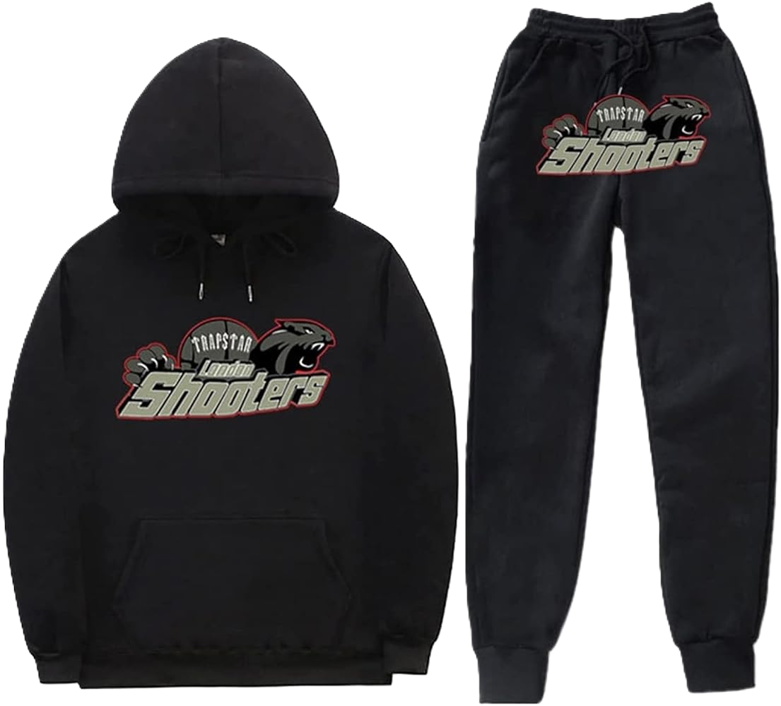 TRAPSTAR SHOTERS BLACK RED GREY