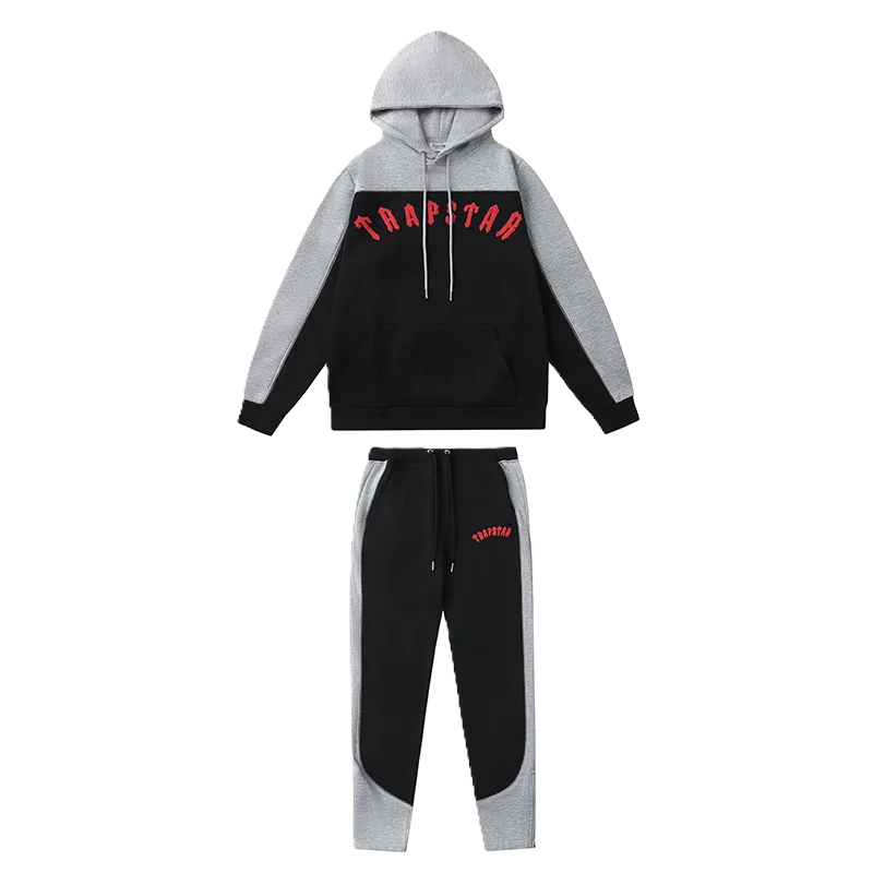 TRAPSTAR  GREY BLACK RED