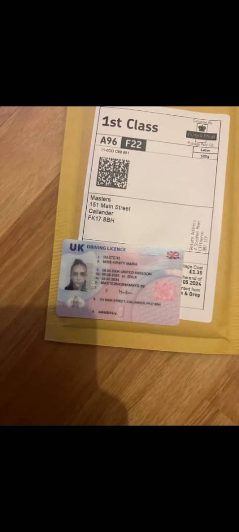 UK DRIVING LICENSE