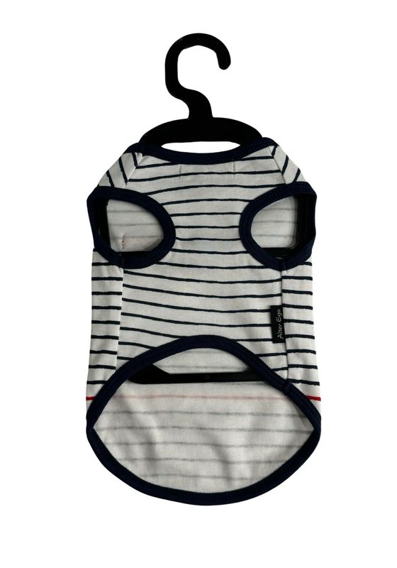 T-shirt marinière Alter Ego pour chien - Martin Sellier