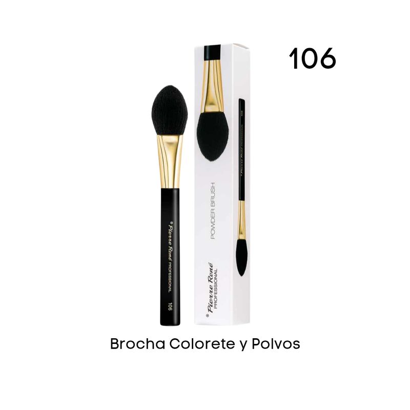 Brocha Colorete y Polvos 106PR