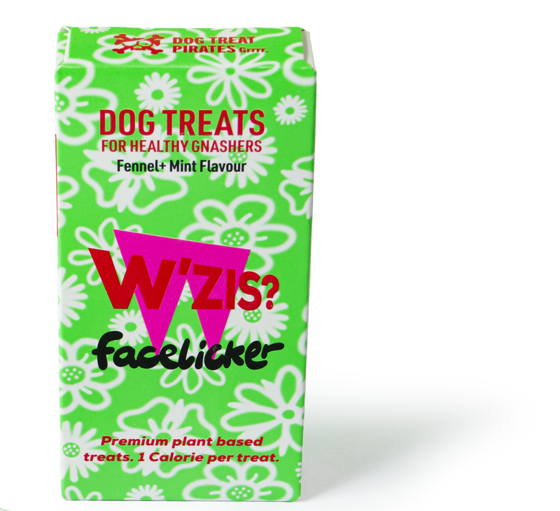 W'zis Facelicker Dental Dog Treats (Vegan) x 2