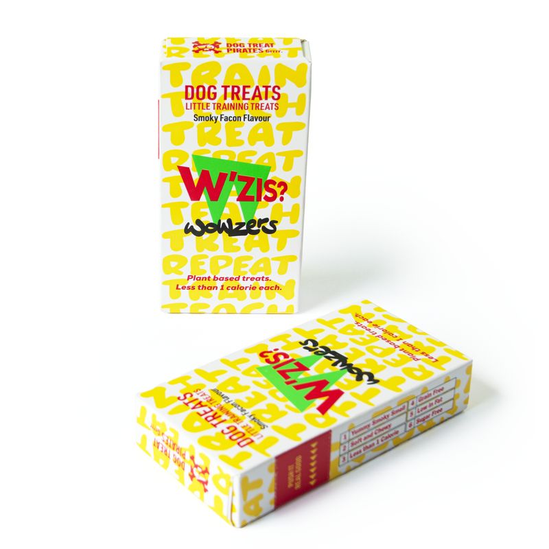 W'Zis Smoky Facon Flavour Wowzers Dog Treats (Vegan)