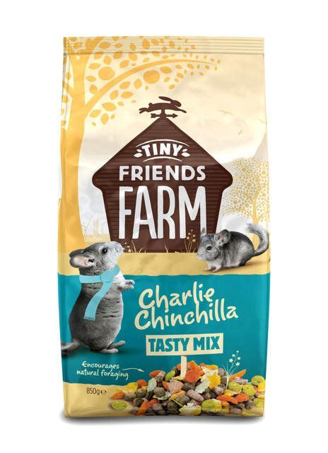 Tiny Friends Farm Charlie Chinchilla Tasty Mix