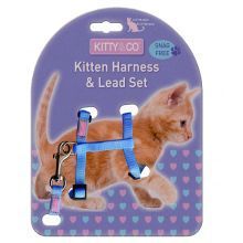 Kitty & Co Kitten Harness & Lead Set