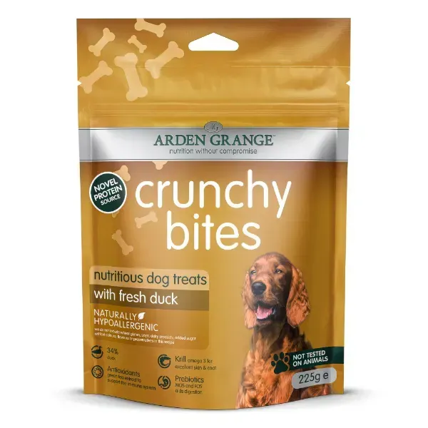 Arden Grange Crunchy Bites - Duck