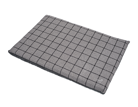 Camden Comfy Mat Medium - Grey Check